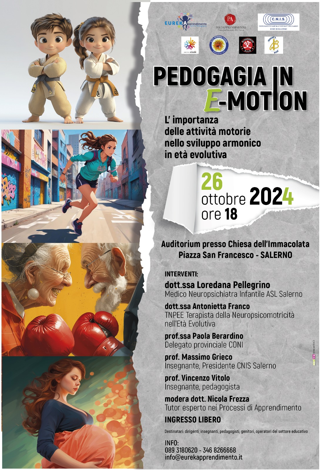 pedagogia e movimento salerno